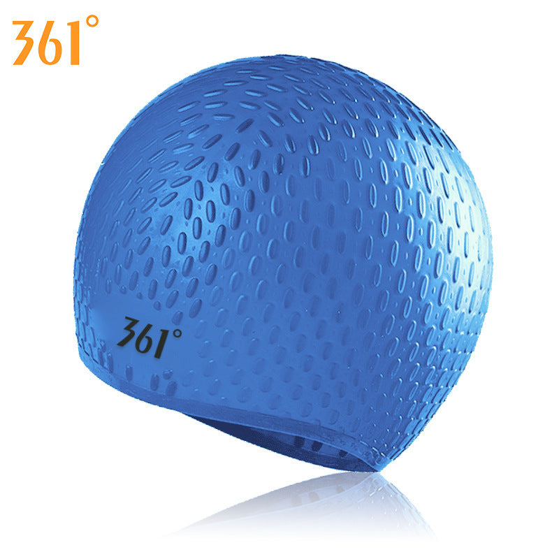 Mũ Bơi Silicone Chống Bí 361 Đen