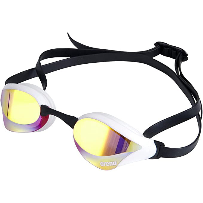 Kính Bơi Thi Đấu Chuyên Nghiệp ARENA COBRA CORE Bản Mirror AGL-240M Trắng Vàng - ProSwim.vn