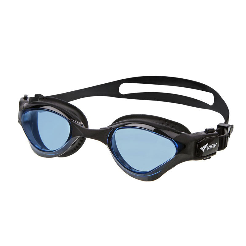 Kính Bơi Nhật Delfina Gọng Đen Mắt Xanh - ProSwim.vn