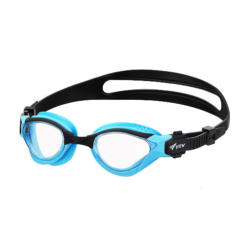 Kính Bơi Nhật View Delfina Gọng Xanh Ngọc Mắt Trắng - ProSwim.vn