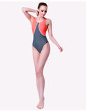 Bộ Bơi Liền Chéo Chuyên Nghiệp Sbart 8007 Đen Ghi - ProSwim.vn