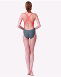 Bộ Bơi Liền Chéo Chuyên Nghiệp Sbart 8007 Đen Ghi - ProSwim.vn