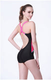 Đồ Bơi Nữ Liền Thân Sát Nách Sbart Xanh Đen - ProSwim.vn