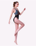 Bộ Bơi Liền Chéo Chuyên Nghiệp Sbart 8007 Đen Ghi - ProSwim.vn