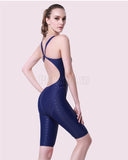 Bộ Bơi Liền Thân Sát Nách Tập Luyện Chuyên Nghiệp Xanh - ProSwim.vn