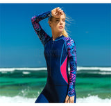 Bộ Bơi Nữ Liền Quần Tới Gót Sbart 1203 Tím - ProSwim.vn