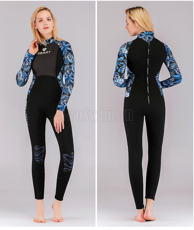 Đồ Lặn Nữ Đồ Bơi Giữ Nhiệt Sbart Dày 3mm