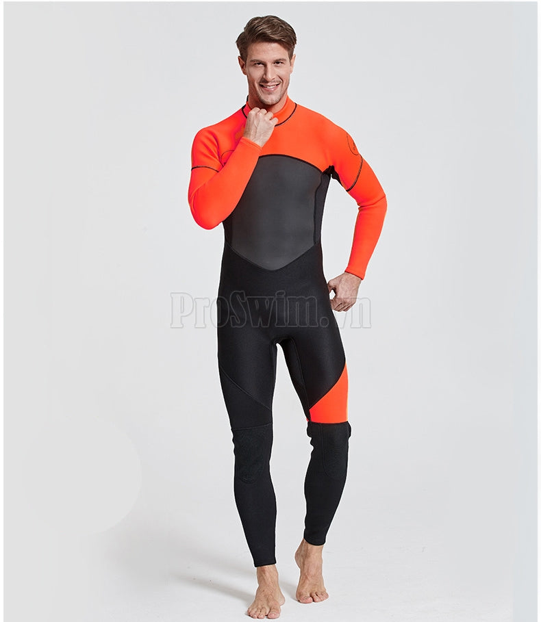 Áo Lặn Biển Nam Giữ Nhiệt Dày Wetsuit 3mm Sbart