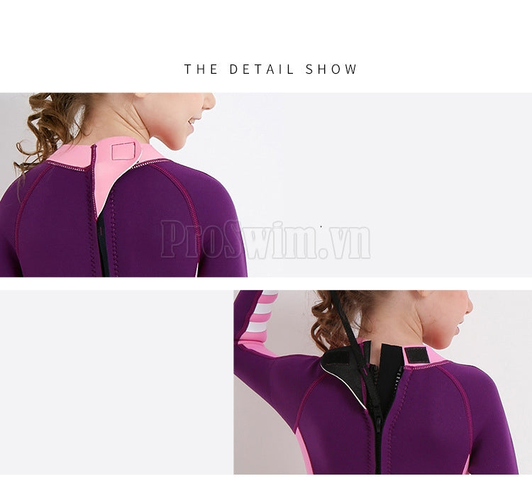 Đồ Bơi Giữ Nhiệt Cho Bé Gái WS18 2.5mm