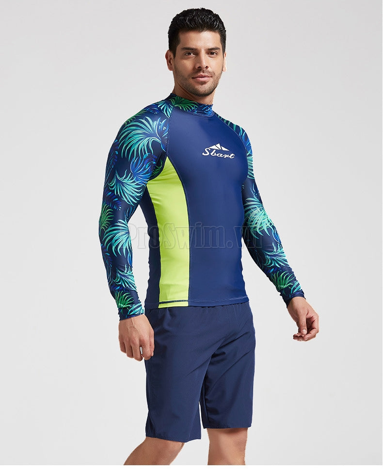 Áo Bơi Dài Tay Nam Chống Nắng Chống UV Sbart 7067