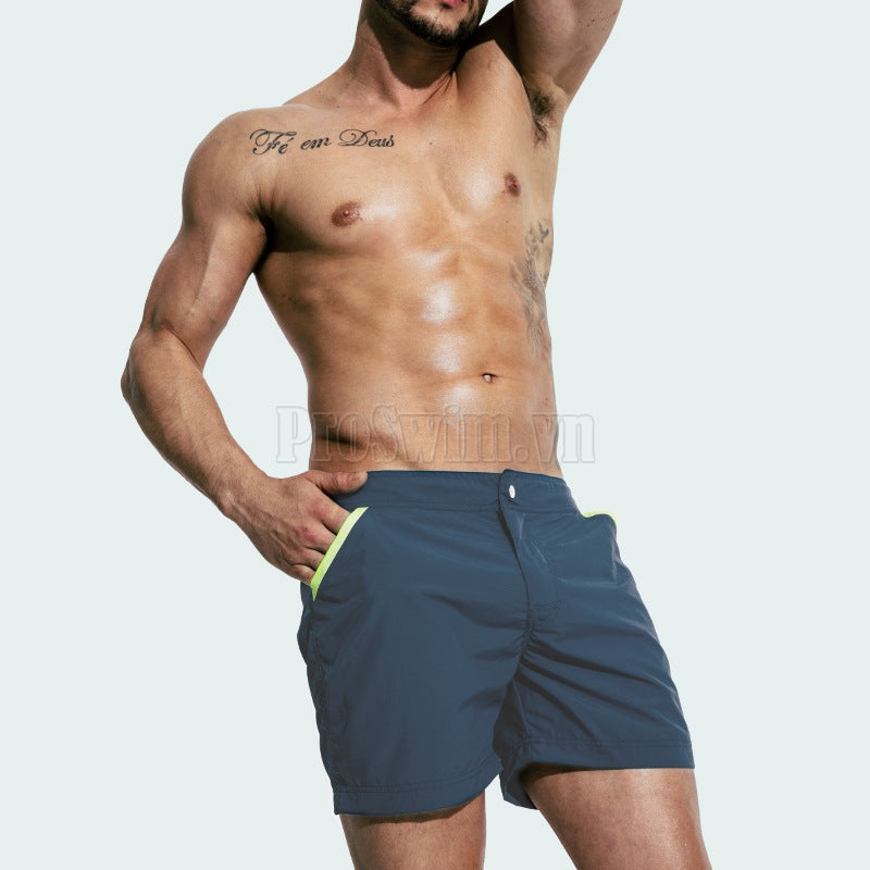 Quần Bơi Biển Nam Desmiit 8707 Xanh Nhạt