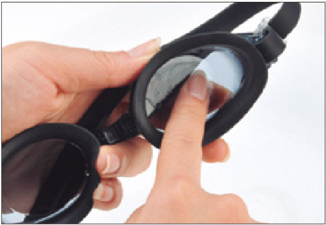 Kính Bơi Nhật Bản Thế Hệ Mới Gấp 10 Lần Chống Hấp Hơi Kính VIEW V820ASA Xanh Nhạt