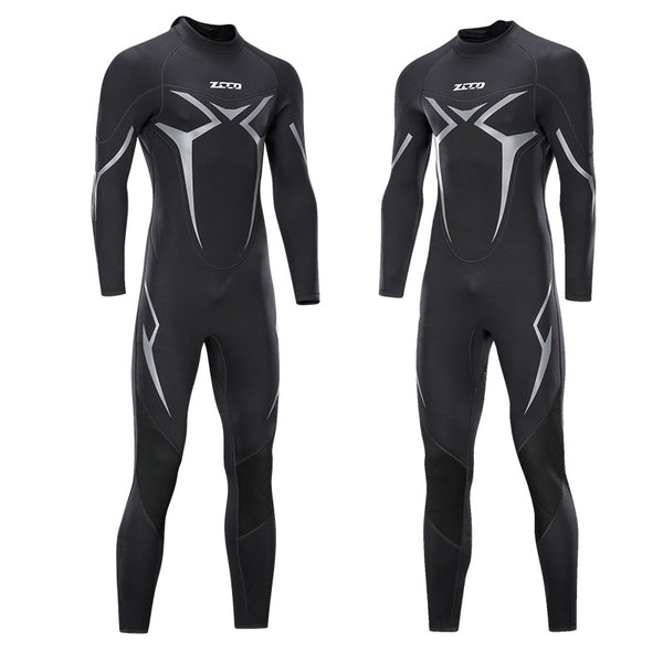 Đồ Lặn Giữ Nhiệt Cho Nam - Wetsuit Dạng Full Kín Liền Thân ZCCO Dày 3.0mm