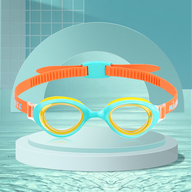Kính Bơi Trẻ Em Yingfa - Xanh Vàng Dây Cam - ProSwim.vn