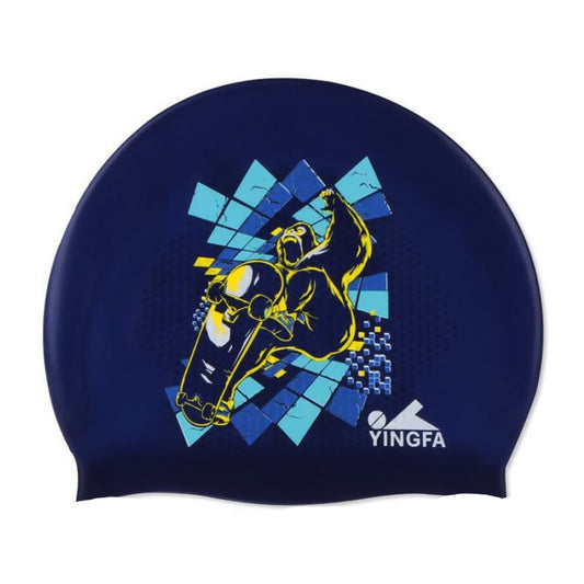 Mũ Bơi Chống Nước YINGFA Họa Tiết Vui Nhộn C0082-05
