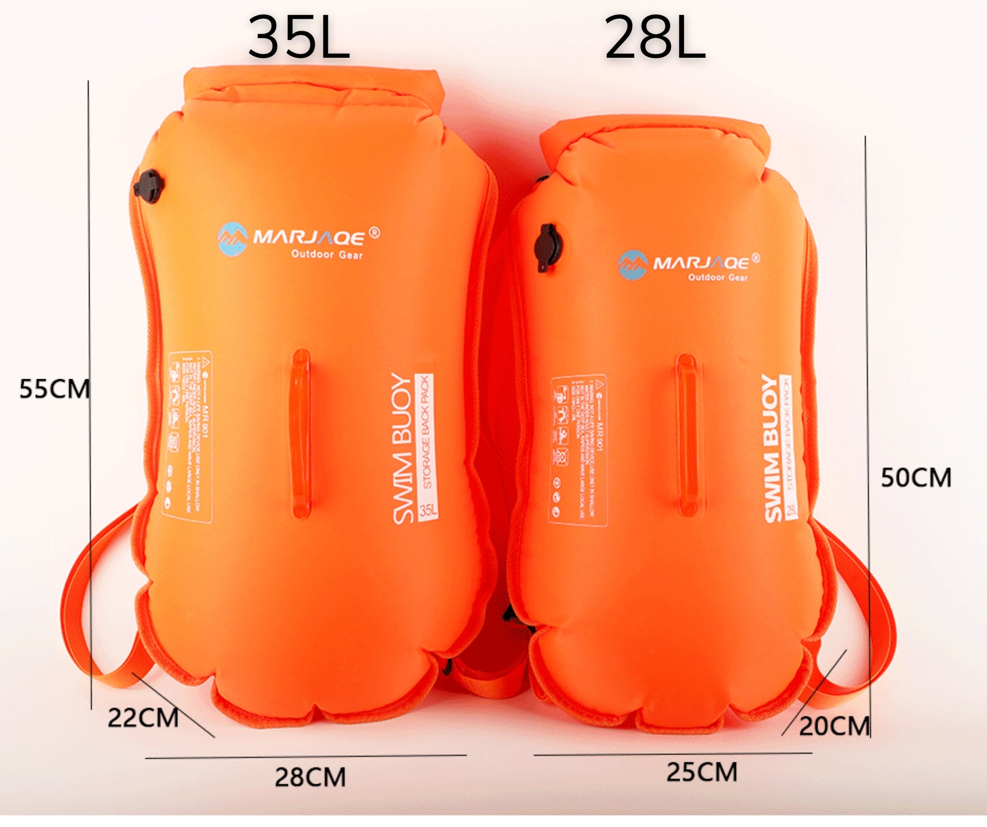 Phao Bơi Đường Trường 2 Lớp Kiêm Balo Đựng Đồ Bơi 28-35 lít - ProSwim.vn