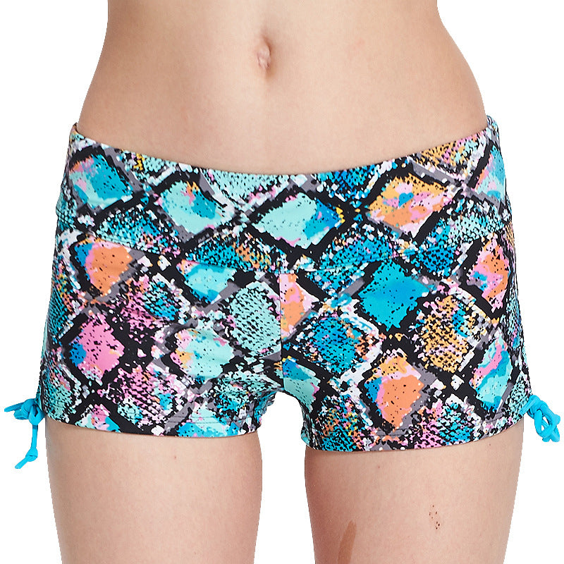 Quần Bơi Nữ Dạng Đùi Sbart 8014 Hoạ Tiết - ProSwim.vn