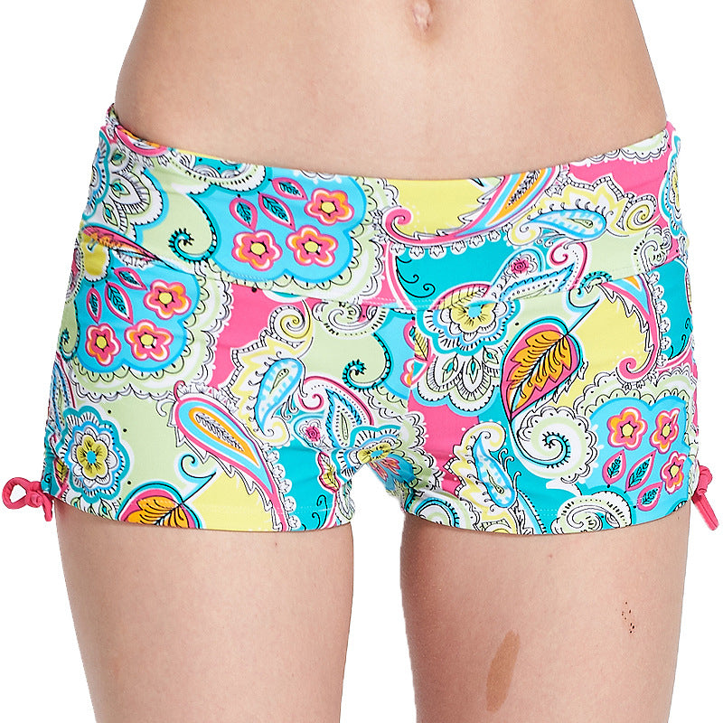Quần Bơi Nữ Dạng Đùi Sbart 8014 Hoạ Tiết - ProSwim.vn