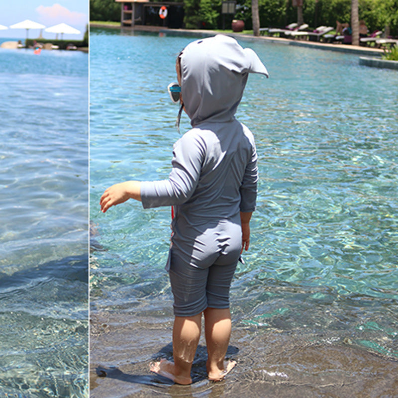 Đồ bơi cá mập cho bé cute đang yêu 8kg tới 27kg - ProSwim.vn