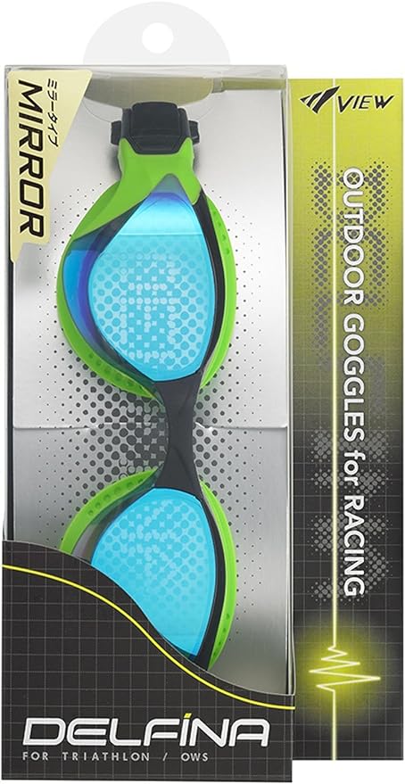 Kính Bơi Nhật View Triathlon Delfina Chuyên Bơi Ngoài Trời Thích Hợp Bơi Openwater