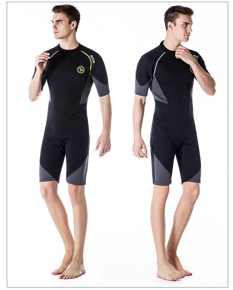 Đồ bơi giữ nhiệt nam liền thân wetsuit dày 1.5mm chính hãng ZCCO dành cho bơi trời lạnh tránh gió - ProSwim.vn