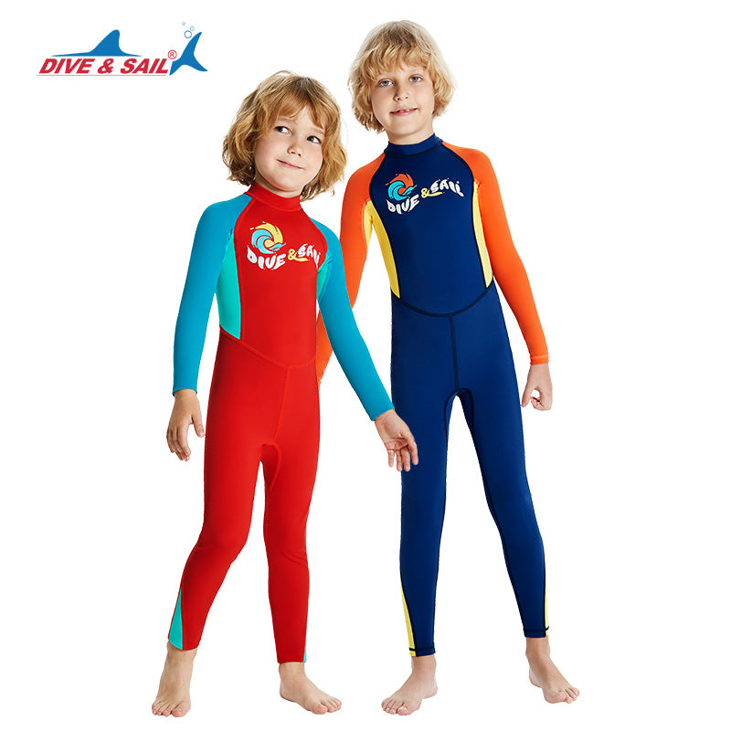 Đồ Bơi Dive&Sail Cho Bé Trai Liền Thân Dài Tay DS190 - ProSwim.vn