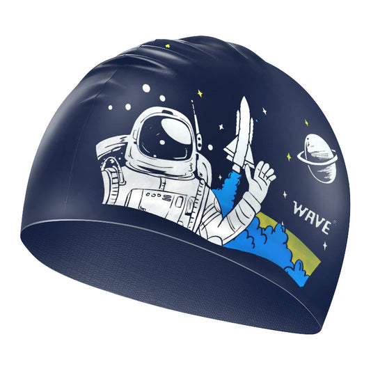 Mũ Bơi Silicone WAVE Họa Tiết