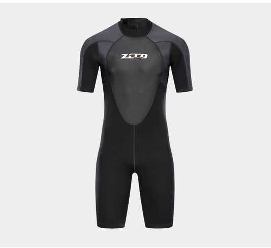 Đồ bơi giữ nhiệt nam liền thân wetsuit dày 3mm chính hãng ZCCO dành cho bơi trời lạnh MS301