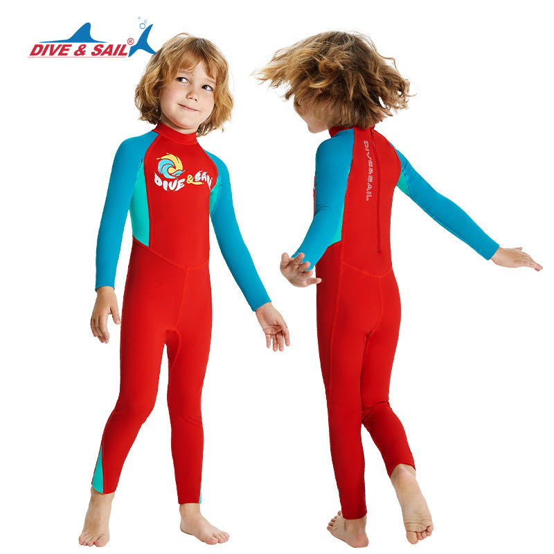 Đồ Bơi Dive&Sail Cho Bé Trai Liền Thân Dài Tay DS190 - ProSwim.vn