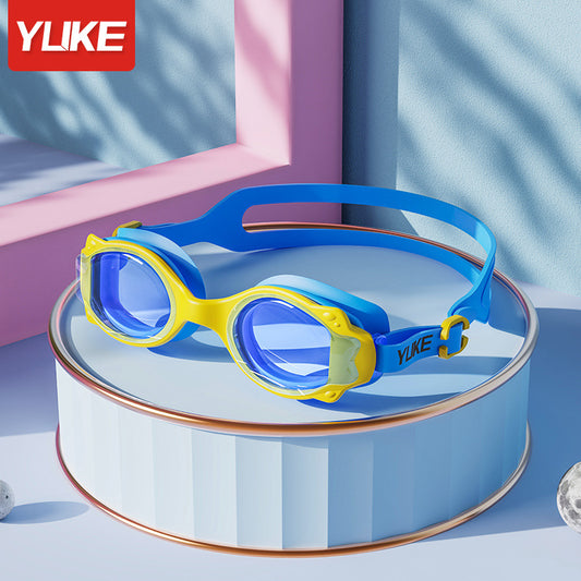 Kính bơi cho bé YUKE - màu vàng xanh phù hợp bé 3-10 tuổi