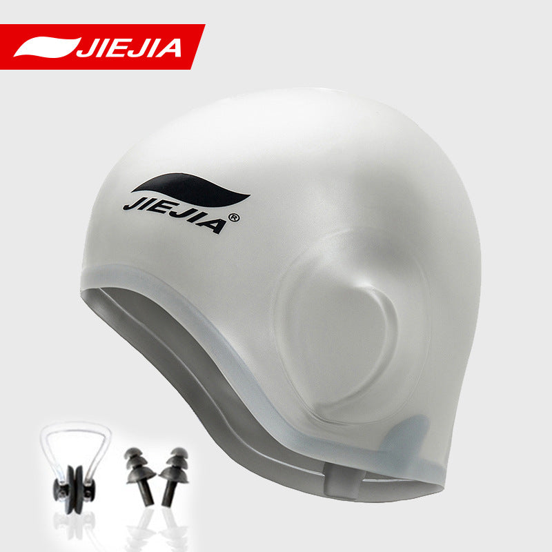 Bộ kẹp mũi nút tai đi bơi + mũ bơi che tai