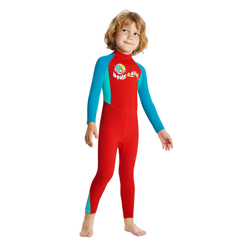 Đồ Bơi Dive&Sail Cho Bé Trai Liền Thân Dài Tay DS190 - ProSwim.vn