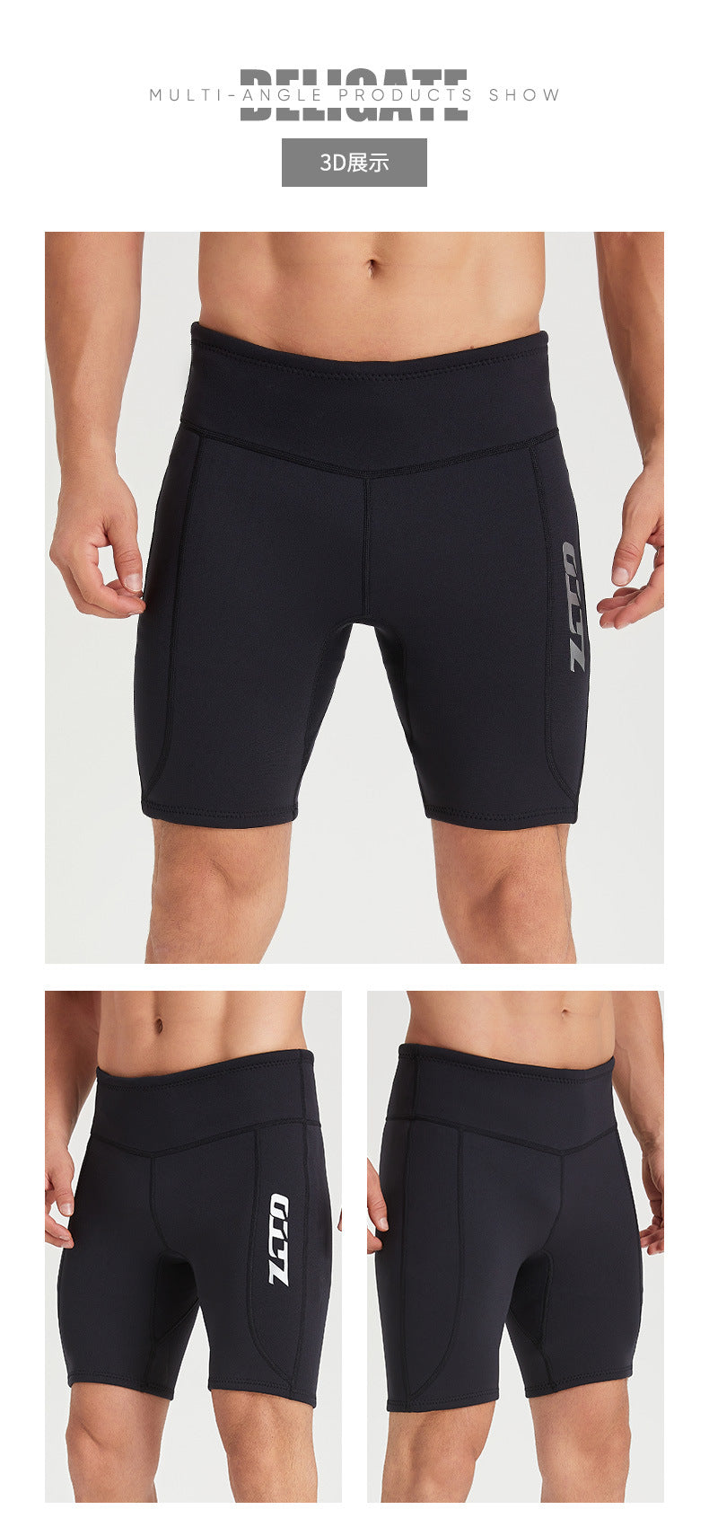 Quần bơi giữ ấm giữ nhiệt hỗ trợ nổi mông ZCCO nam nữ dày 2mm - ProSwim.vn