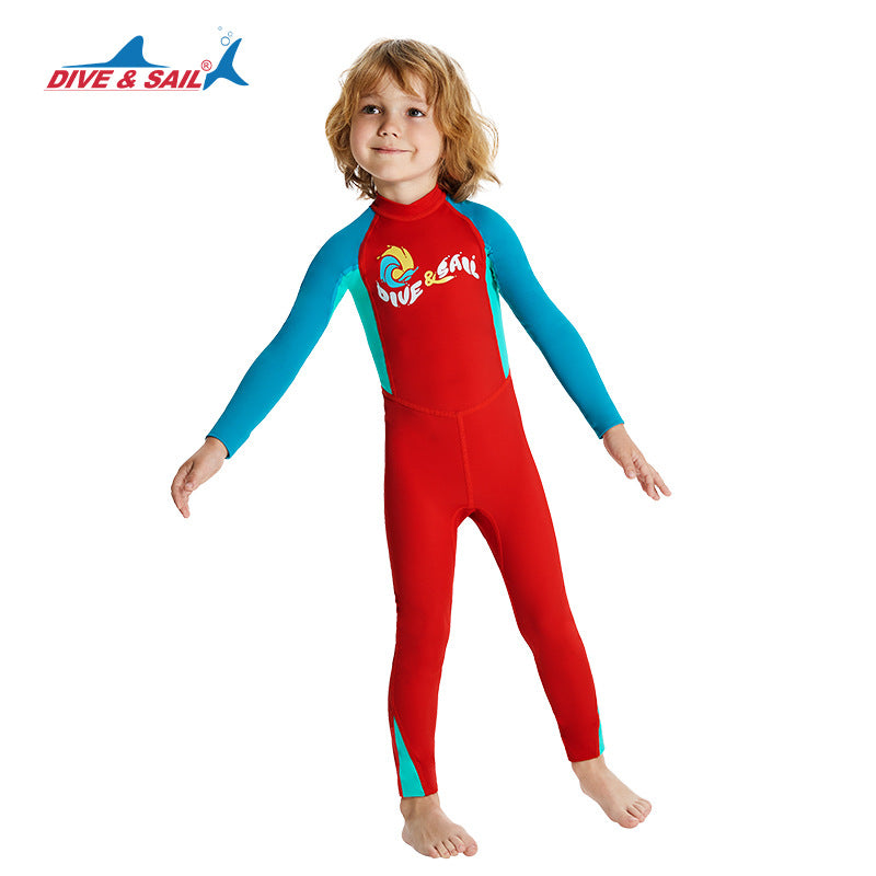 Đồ Bơi Dive&Sail Cho Bé Trai Liền Thân Dài Tay DS190 - ProSwim.vn
