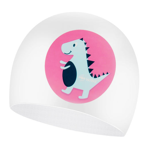 Mũ Bơi Silicone WAVE Họa Tiết