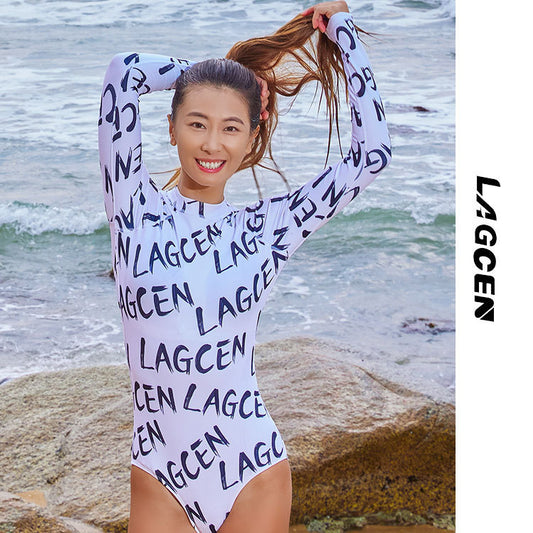 Bộ bơi liền thân nữ khoá sau LAGCEN