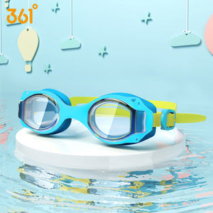 Kính bơi trẻ em 361 - màu xanh vàng phù hợp bé 3-10 tuổi