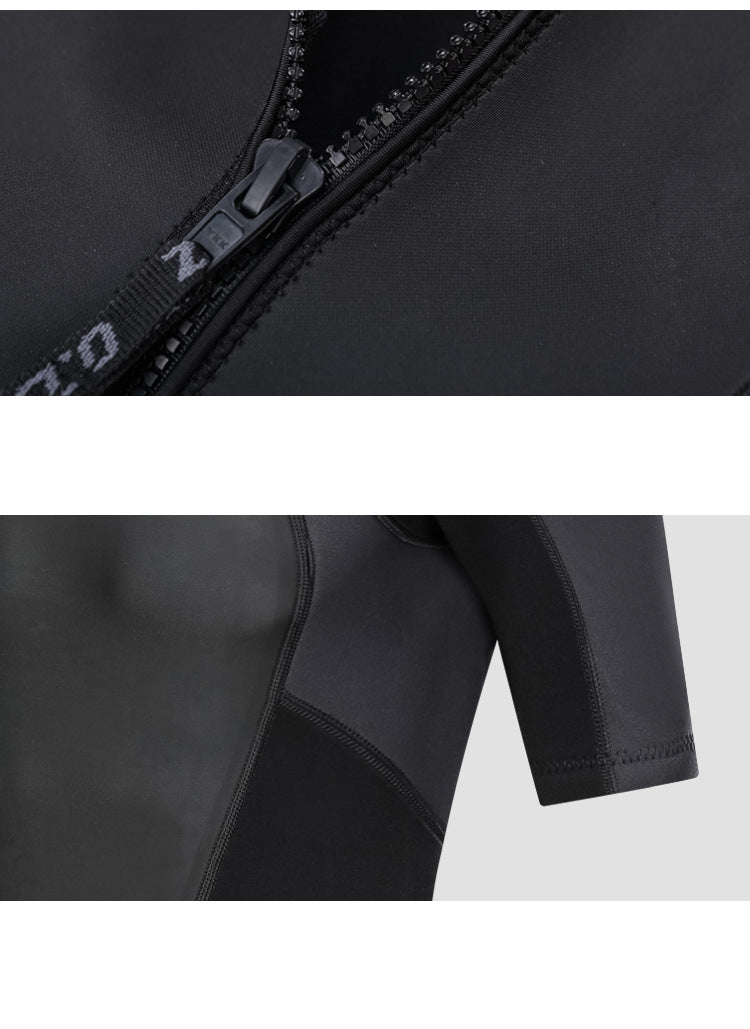 Đồ bơi giữ nhiệt nam liền thân wetsuit dày 3mm chính hãng ZCCO dành cho bơi trời lạnh MS301