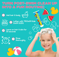 Dầu gội sữa tắm khử clo chuyên cho đi bơi 2 trong 1 TRISWIM KIDS SWIM SUDS - Dành riêng trẻ em