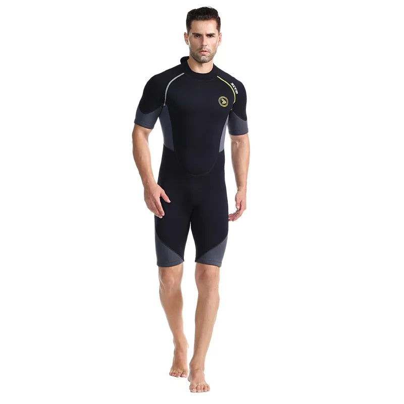 Đồ bơi giữ nhiệt nam liền thân wetsuit dày 1.5mm chính hãng ZCCO dành cho bơi trời lạnh tránh gió - ProSwim.vn