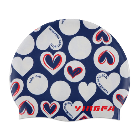 Mũ Bơi Chống Nước YINGFA Họa Tiết Vui Nhộn C0080-06