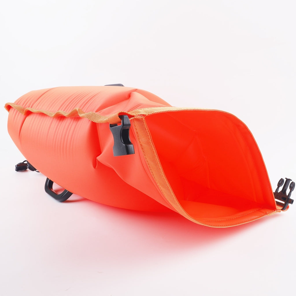 Phao bơi đường trường 20L có ngăn để điện thoại cảm ứng,phao buộc bụng 2 túi khí để được đồ khô