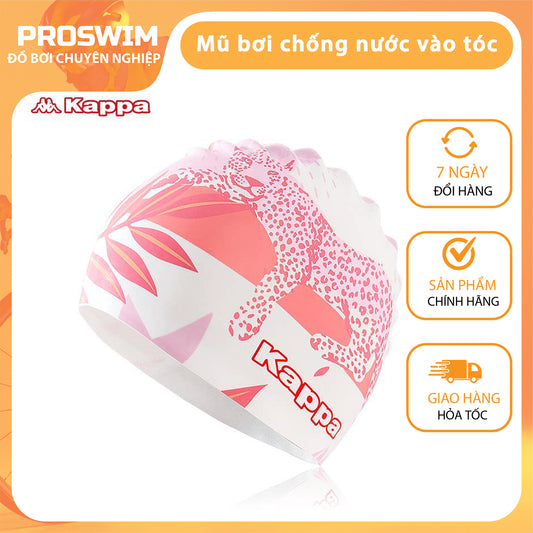 Mũ bơi silicone chống nước KAPPA - Báo Hồng