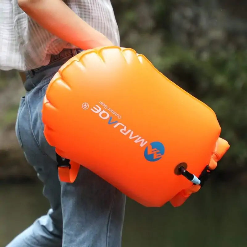 Phao bơi biển kiêm túi đựng đồ bơi Marjaqe dung tích 20L lực nâng 8kg tiện lợi an toàn - ProSwim.vn