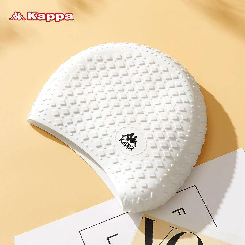 Mũ Bơi Silicone Chống Bí Chống Nóng KAPPA 007 Trắng