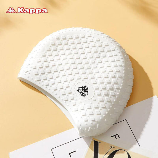 Mũ Bơi Silicone Chống Bí Chống Nóng KAPPA 007 Trắng