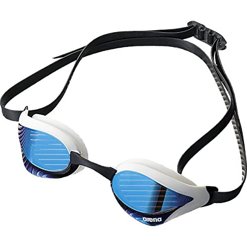 Kính Bơi Thi Đấu Chuyên Nghiệp ARENA COBRA CORE Bản Tráng Gương AGL-240M Trắng Xanh - ProSwim.vn