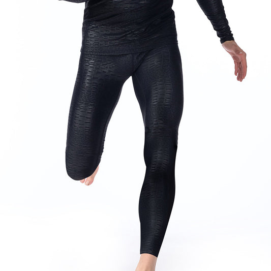 Quần Bơi Nam Dài Họa Tiết Dập Chìm Vân Da Cá Sấu Khỏe Khoắn