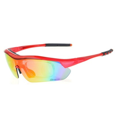 Kính thể thao 3 tròng Basto BS202 - Đỏ - ProSwim.vn