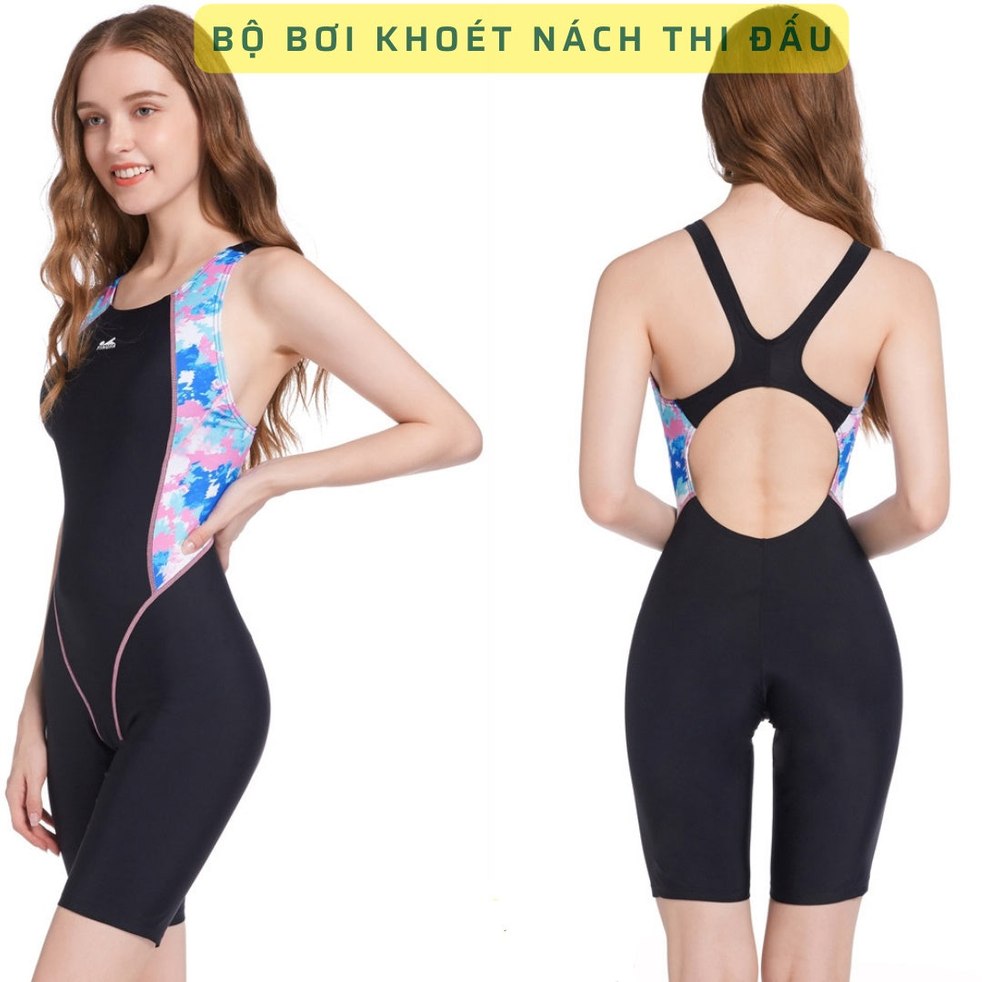 Đồ Bơi Liền Thân Nữ Tập Luyện Chuyên Nghiệp Thi Đấu YINGFA 2127 - ProSwim.vn